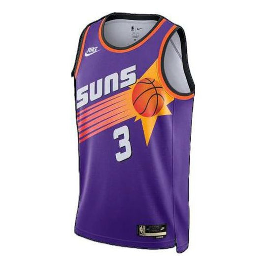 Phoenix Suns Chris Paul 3 2022-23 Icon Edition Purple Men Jersey - Bluefink