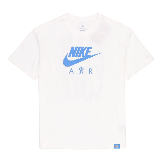 Men's Nike Alphabet Logo Printing Round Neck Cotton Casual Short Sleev