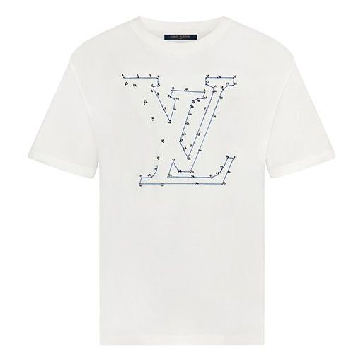 white lv t shirt