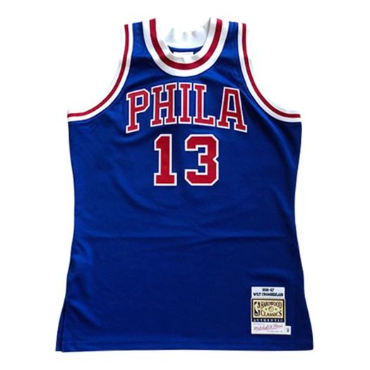 Wilt Chamberlain Philadelphia 76ers Jersey