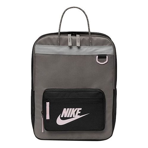 Nike Large Capacity Outdoor Travel Backpack Schoolbag Kids Black (Zipper/Colorblock) BA5927-029
