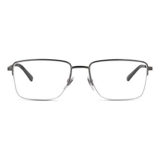 Gucci Black Square half frame Optical Glasses 55mm GG0834O-002