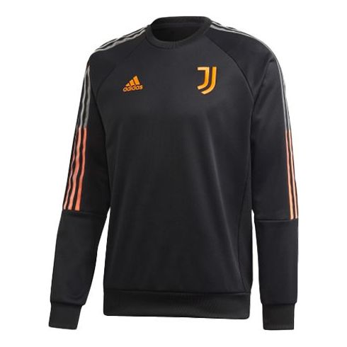 adidas Juve Travel Swt Juventus Soccer/Football Sports Pullover Black FR4208