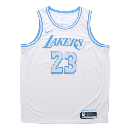 Nike Los Angeles Lakers LeBron James City Edition Swingman Jersey