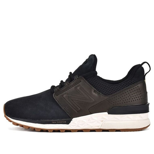 (WMNS) New Balance NB 574 Sport Sports Casual Shoes 'Black Gray' WS574DS