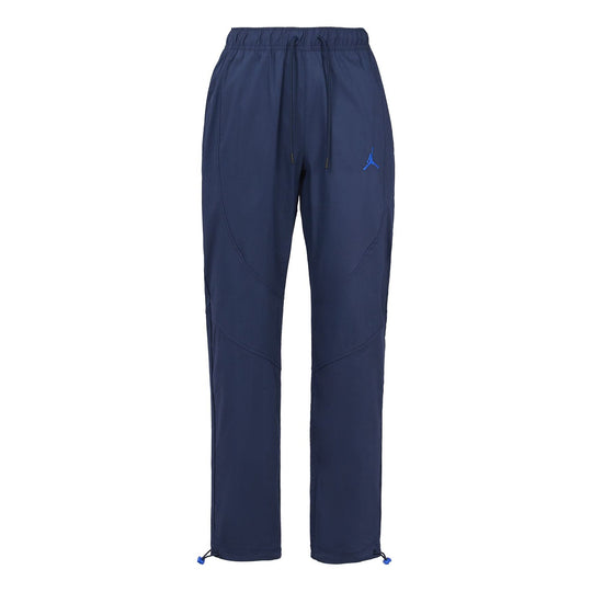 Men's Air Jordan Essential Basketball Training Sports Woven Long Pants/Trousers Deep Navy Blue DA9835-410