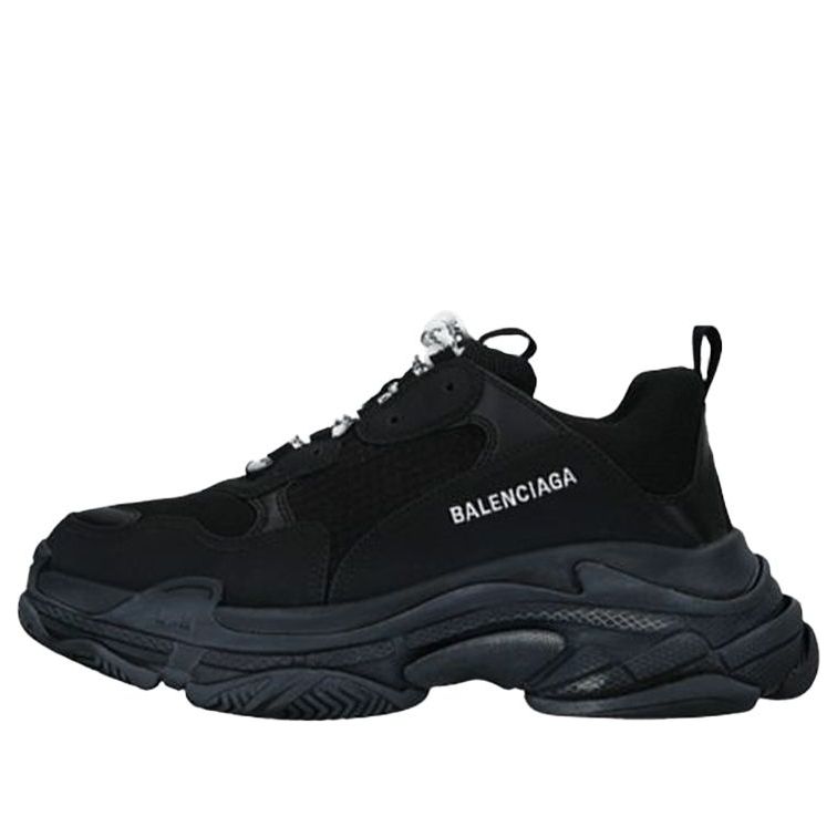 Balenciaga Triple S Sneaker 'Black' 534162W09OM1000 - KICKS CREW