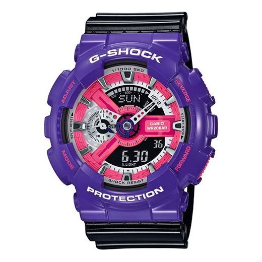 CASIO G-Shock Analog-Digital 'Purple' GA-110NC-6A