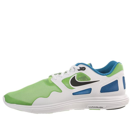 Nike Lunar Flow+ 'White Green Blue' 443631-300