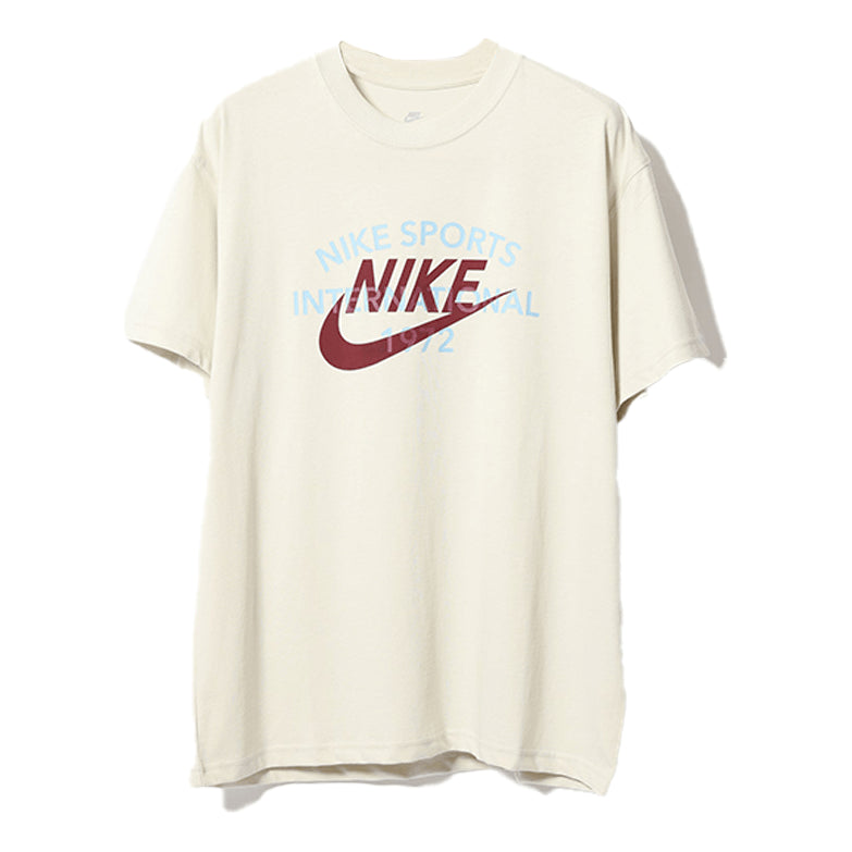 Men's Nike SS22 Logo Alphabet Printing Round Neck Short Sleeve Light B