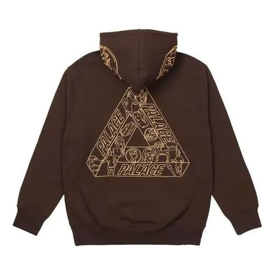 PALACE Triangle Long Sleeves Unisex Brown P20HD034