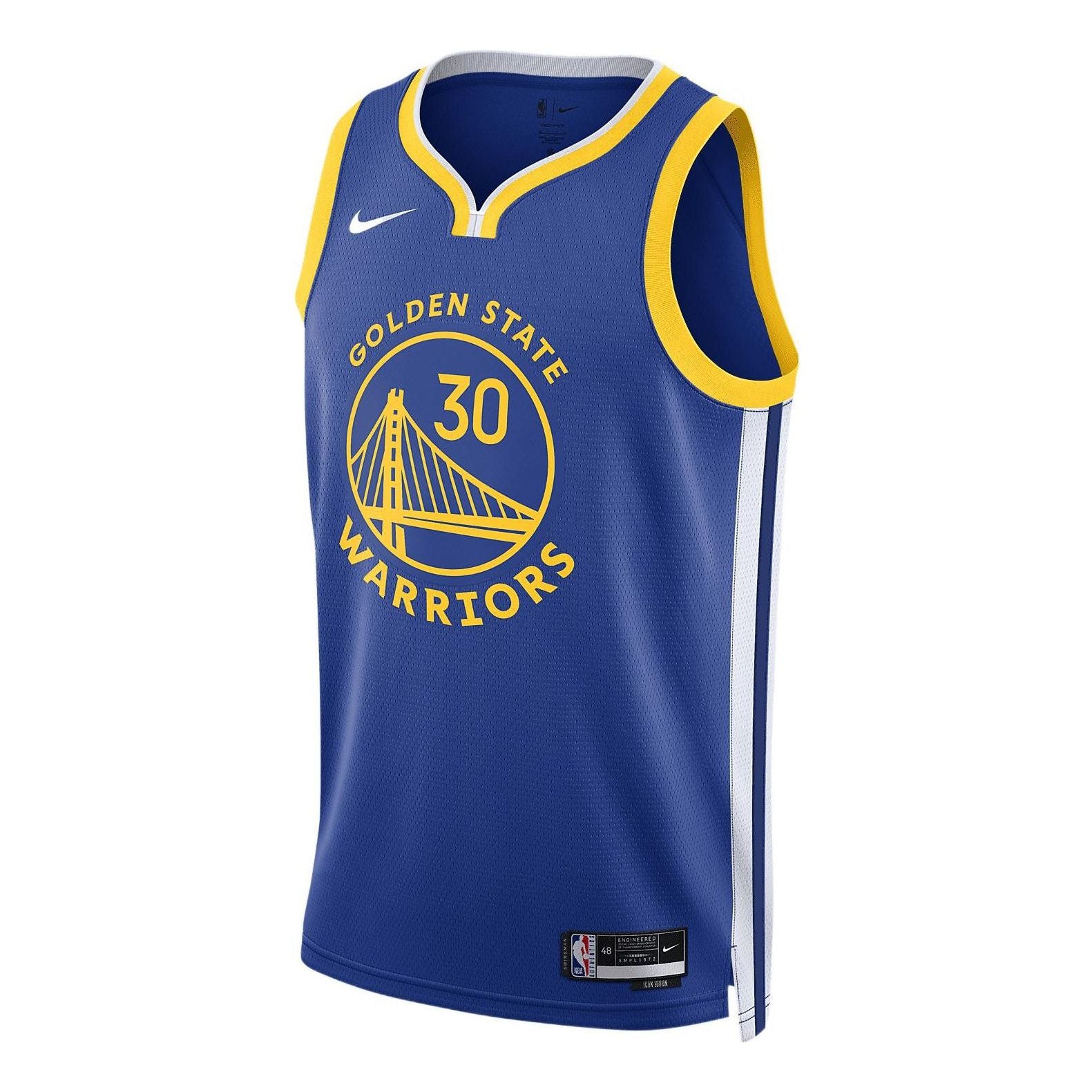 Under Armour Golden State Warriors Reversible Basketball Jersey Curry Youth  L