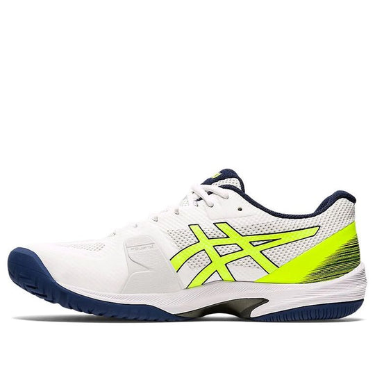 Asics Court Speed FF 'White Safety Yellow' White/Safety Yellow 1041A092-104 Marathon Running Shoes/Sneakers - KICKSCREW