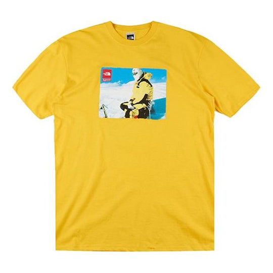 Supreme FW18 The North Face Photo Yellow Tee SUP-FW18-1024 T-shirts - KICKSCREW