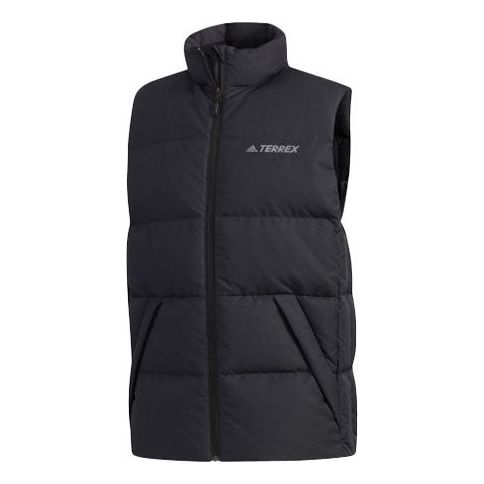 adidas Xplr Dwn Vest Alphabet Casual Down Vest Black FJ9229