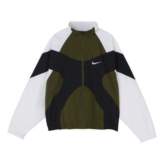 Nike Sportswear Woven Jacket Sports Athleisure Running Jogging Army green BV5211-331