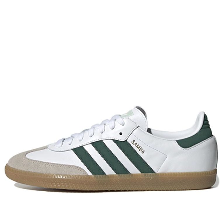 adidas Samba OG 'White Collegiate Green' EE5451 - KICKS CREW