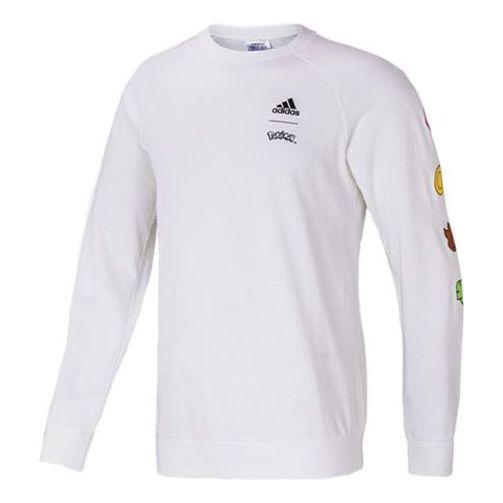 adidas x POKEMON Crossover Printing Sports Training Pullover White GN3000