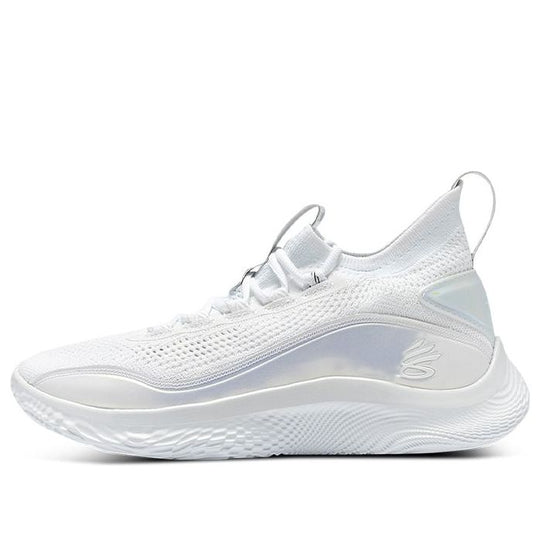 (GS) Under Armour Curry Flow 8 'White Iridescent' 3024423-104