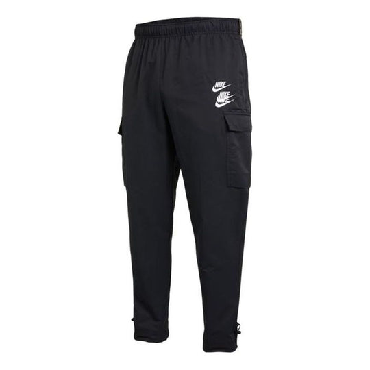 Nike Printing Woven Sports Long Pants Black DD0887-010