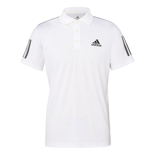 adidas Club 3STR Polo Tennis Sports Polo Shirt White DU0849