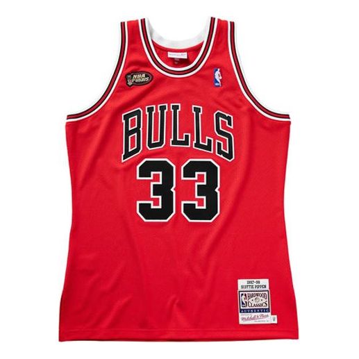Mitchell & Ness NBA Swingman Jersey Chicago Bulls 1997-98 Scottie Pippen AJY4GS18079-CBUSCAR97SPI
