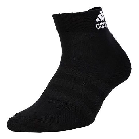 adidas Breathable Sports Short Basketball Socks Unisex 'Black' DZ9368