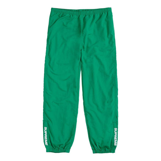 Supreme FW18 Warm Up Pant Green SUP-FW18-767 Casual Pants - KICKSCREW