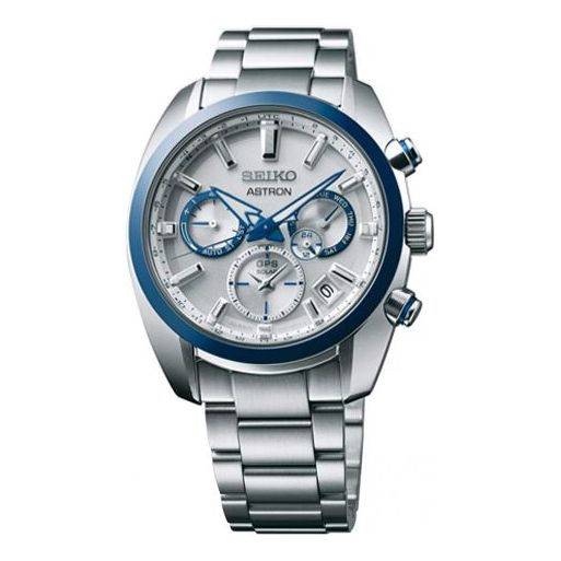 SEIKO ASTRON Astron GPS Solar SEIKO 140th Anniversary Limited Edition Silver/Blue SSH093 Watches - KICKSCREW