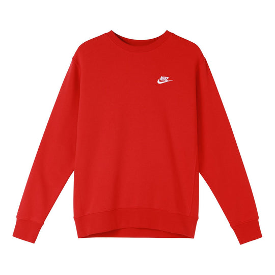 Nike Sportswear Casual Sports Round Neck Pullover Red Orange BV2663-65 ...