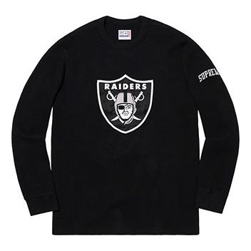 Supreme SS19 x NFL x Raiders x '47 Thermal Tee SUP-SS19-841 T-shirt - KICKSCREW