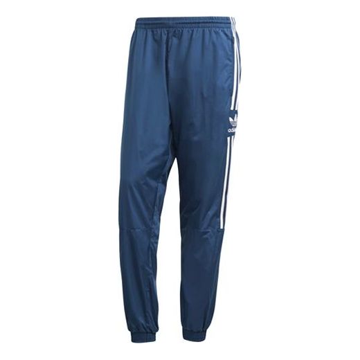 adidas originals Track Pants Retro Sports Long Pants Blue FM9885