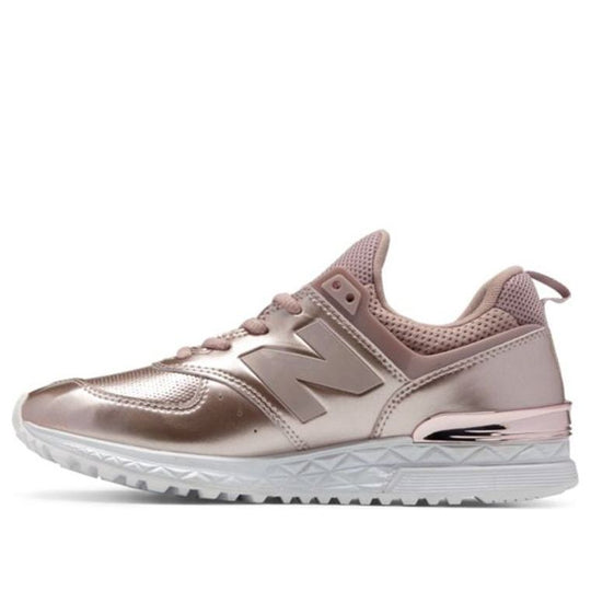 (WMNS) New Balance 574 Sport Sneakers Rose-Gold WS574SAR