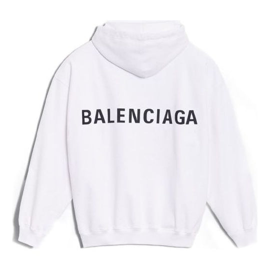Men's Balenciaga Back Logo White 556143TAV379000