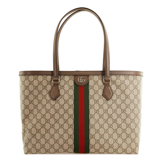 WMNS) GUCCI Ophidia GG Middle-Sized Tote Bag Brown 631685-96IWB-8745 -  KICKS CREW
