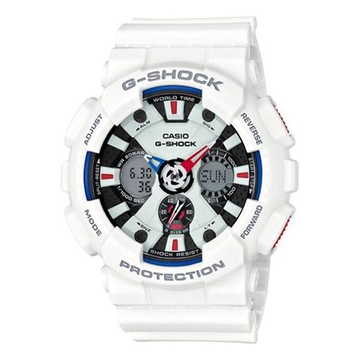 CASIO G-Shock Analog-Digital 'White' GA-120TR-7A