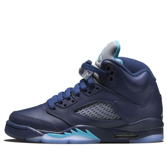 (GS) Air Jordan 5 Retro 'Pre-Grape' 440888-405 Retro Basketball Shoes  -  KICKS CREW