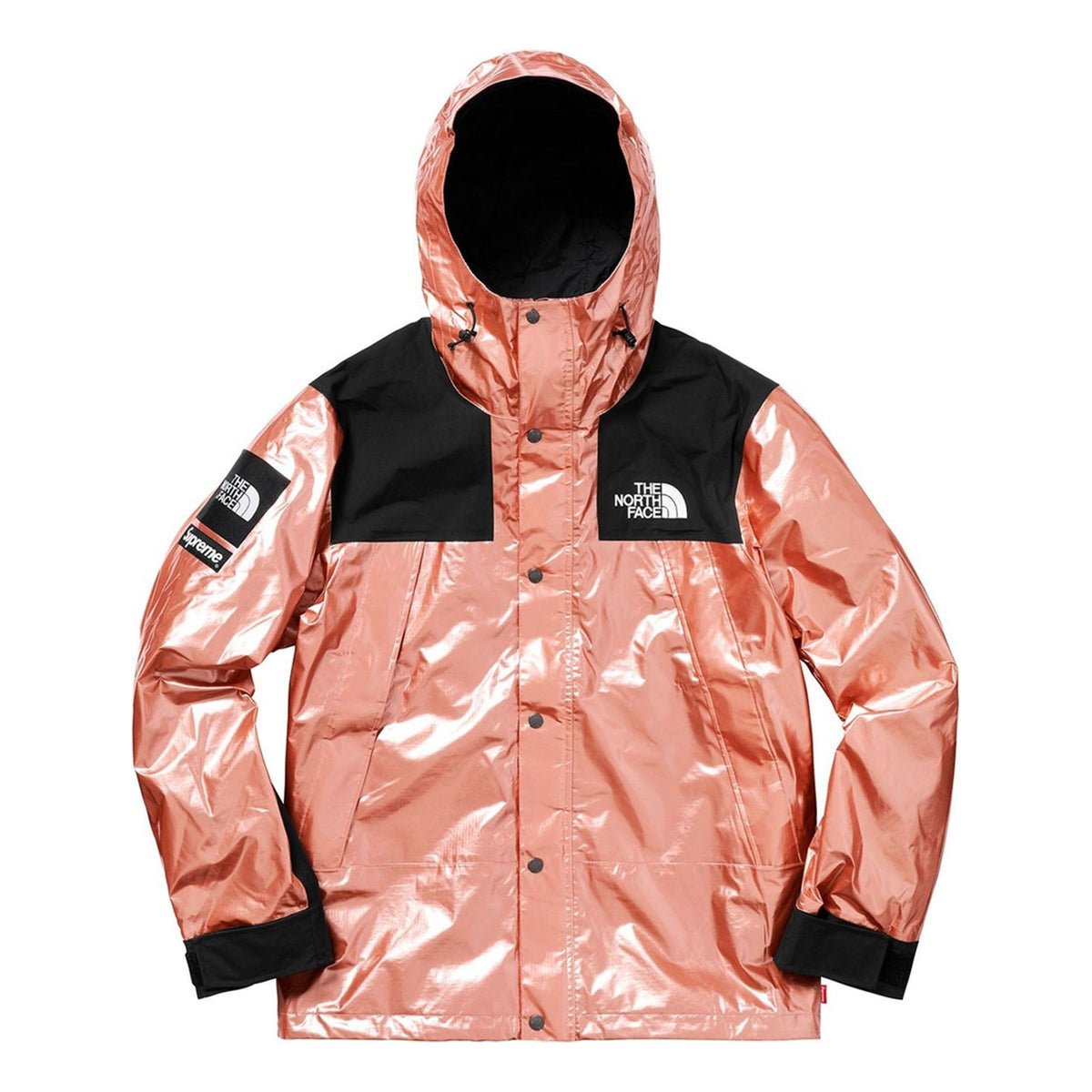 Supreme x The North Face Metallic Mountain Parka Rose Gold SUP-SS18-60