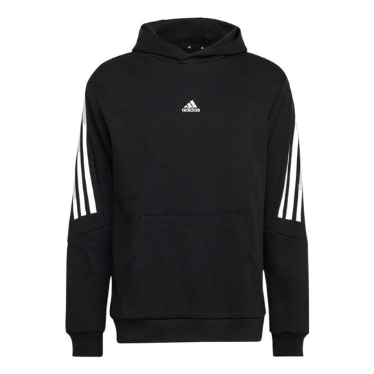 adidas Future icon 3-stripes hoodie 'Black' HK4572
