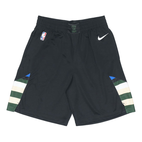 Men's Nike NBA Milwaukee Bucks Black Shorts AT9929-010