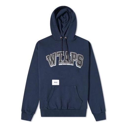 WTAPS Dawn. Design Hooded Sweatshirt. Copo Letters Printed Unisex