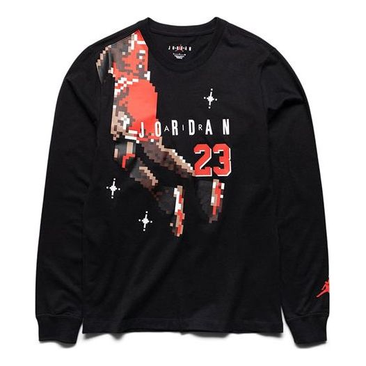 Jordan Men's Phoenix Suns Black Max 90 Long Sleeve T-Shirt, Small