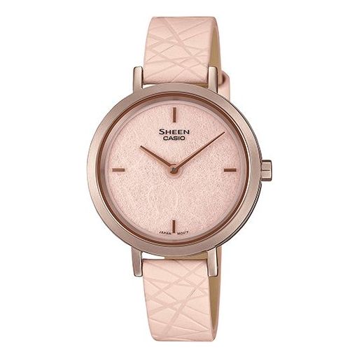 Casio Sheen Minimalistic Business Analog Watch 'Gold Pink' SHE-C150CGL-4AUPFP-PERSON