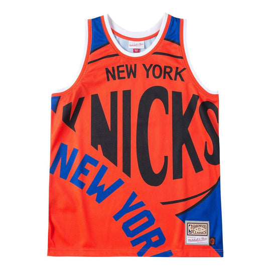 Mitchell & Ness NBA Big Face Fashion Tank 5.0 New York Knicks TMTK4350-NYKYYPPPBLUE