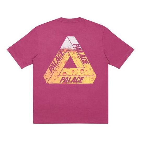 PALACE Tri-Lager Tee Triangle Logo Printing Short Sleeve Unisex Red PAL-FW20-322