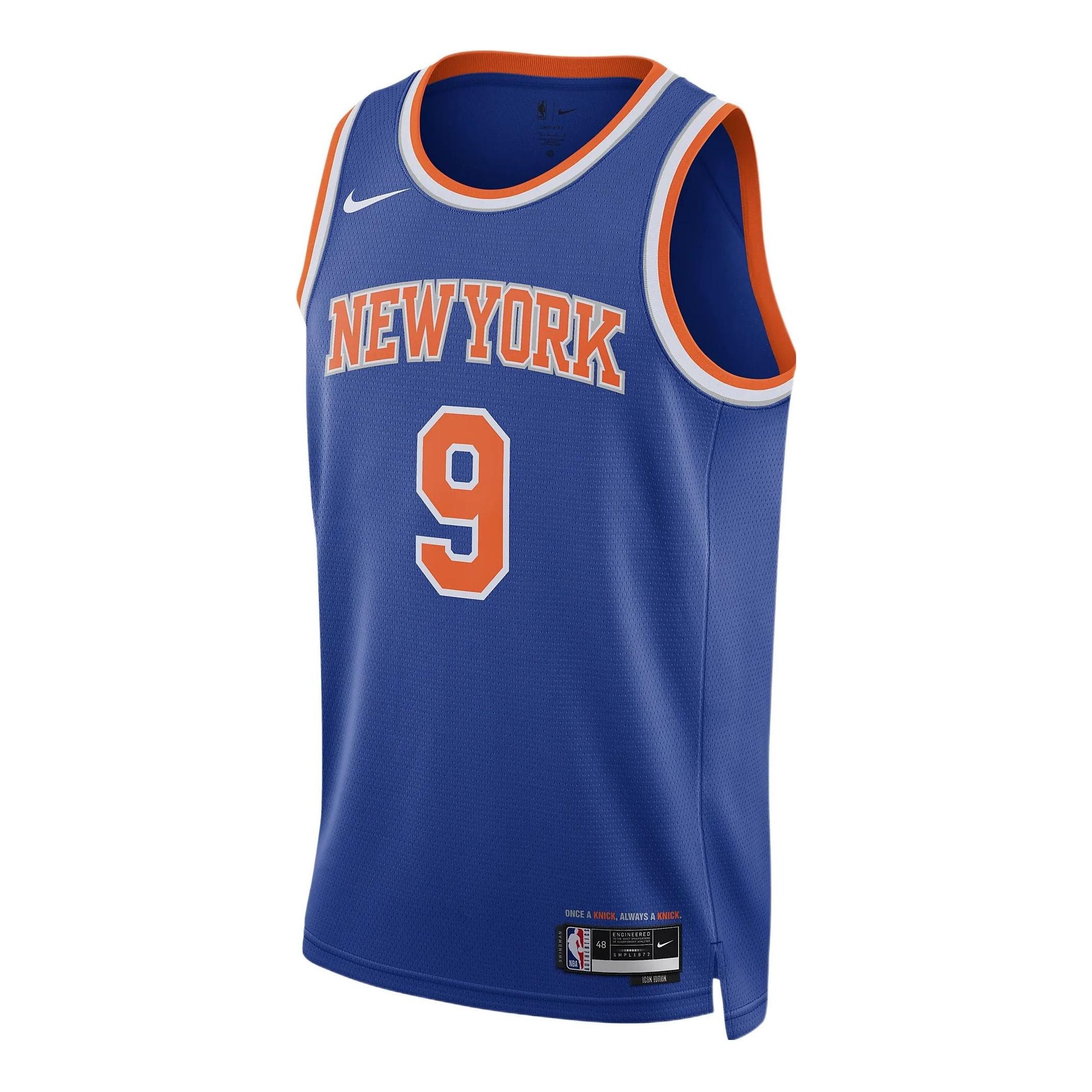 Nike Dri-FIT NBA New York Knicks RJ Barrett Icon Edition 2022/23 Swingman  Jersey DN2015-400