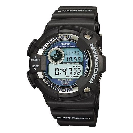 CASIO G Shock FROGMAN Series Watch Mens Black Digital DW-9900-8 Watches - KICKSCREW