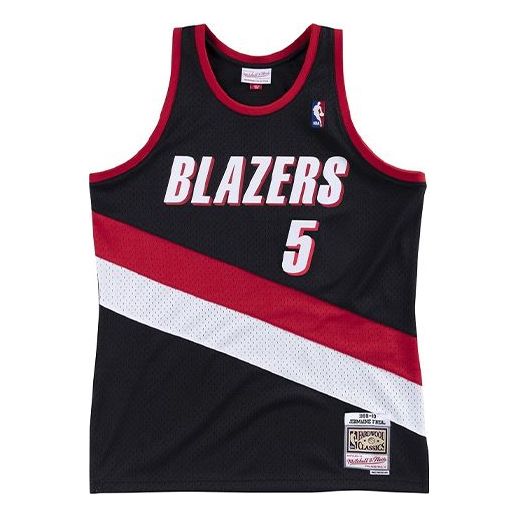 Portland Trail Blazers Icon Edition Nike Men's Dri-Fit ADV NBA Authentic Jersey in Black, Size: 48 | DB3328-010