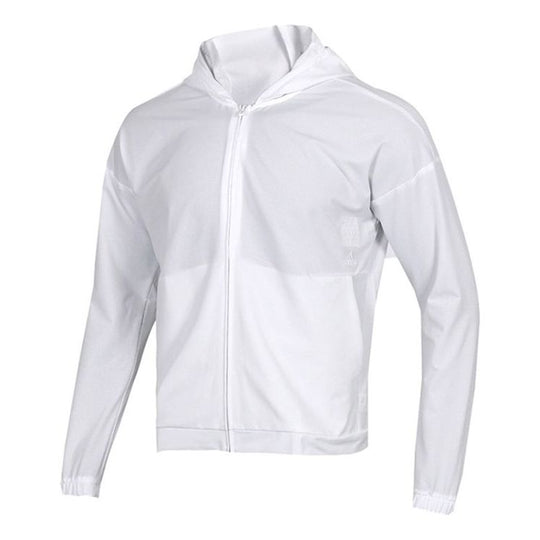adidas M ID Mesh Full Zip Jacket 'White' DV1101