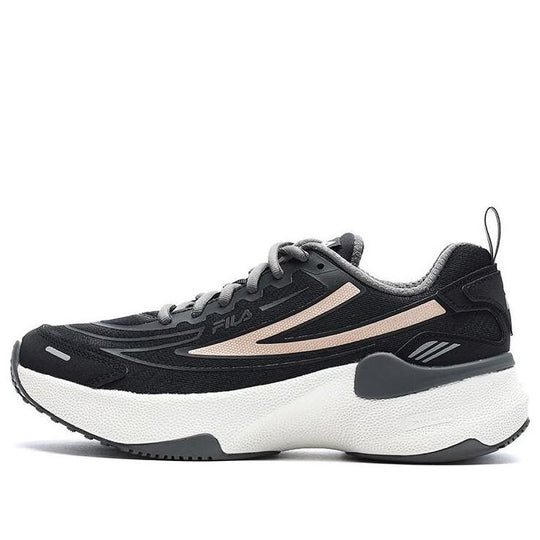 (WMNS) FILA Flow Running Shoes 'Core Black Pink' A12W311105FBK